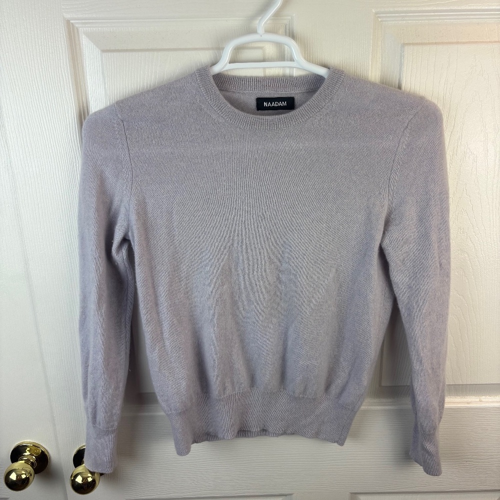 NAADAM Women's Lavender Sweater